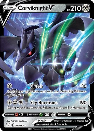 Corviknight V (109/163) [SWSH05 Battle Styles] Holofoil - Ultra Rare