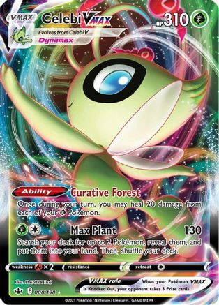 Celebi VMAX (008/198) [SWSH06 Chilling Reign] Holofoil - Ultra Rare