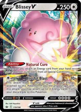 Blissey V (119/198) [SWSH06 Chilling Reign] Holofoil - Ultra Rare