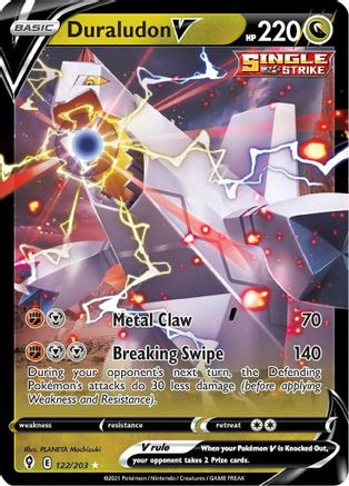 Duraludon V (122/203) [SWSH07 Evolving Skies] Holofoil - Ultra Rare