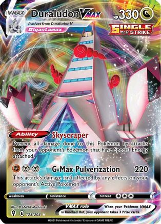 Duraludon VMAX (123/203) [SWSH07 Evolving Skies] Holofoil - Ultra Rare