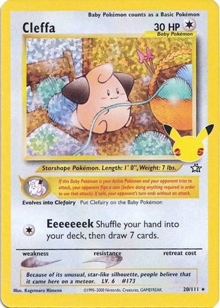 Cleffa (020/25) [Celebrations Classic Collection] Holofoil - Classic Collection