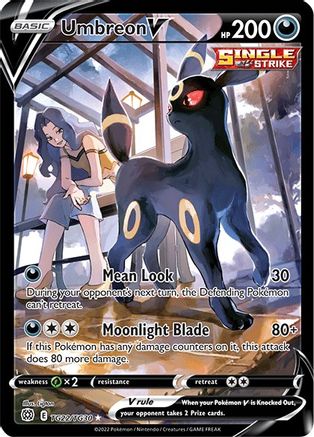 Umbreon V (TG22/30) [SWSH09 Brilliant Stars Trainer Gallery] Holofoil - Ultra Rare