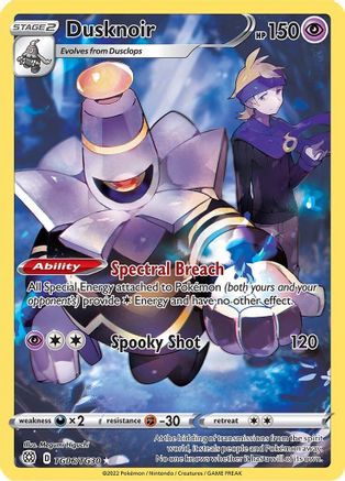 Dusknoir (TG06/30) [SWSH09 Brilliant Stars Trainer Gallery] Holofoil - Ultra Rare