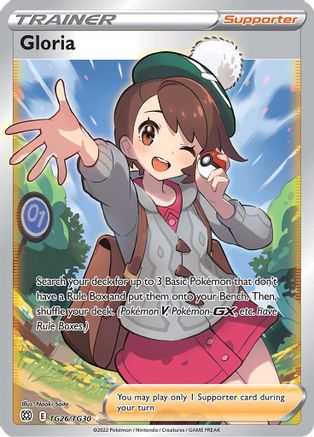 Gloria (TG26/30) [SWSH09 Brilliant Stars Trainer Gallery] Holofoil - Ultra Rare