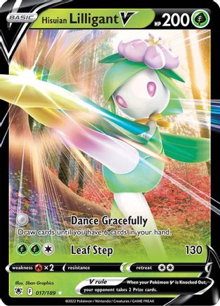 Hisuian Lilligant V (017/189) [SWSH10 Astral Radiance] Holofoil - Ultra Rare