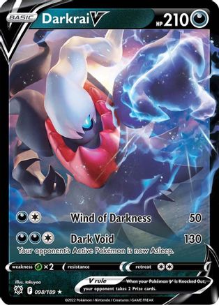 Darkrai V (098/189) [SWSH10 Astral Radiance] Holofoil - Ultra Rare