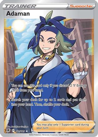 Adaman (Full Art) (181/189) [SWSH10 Astral Radiance] Holofoil - Ultra Rare