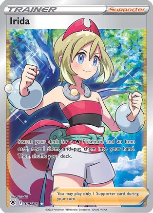 Irida (Full Art) (186/189) [SWSH10 Astral Radiance] Holofoil - Ultra Rare