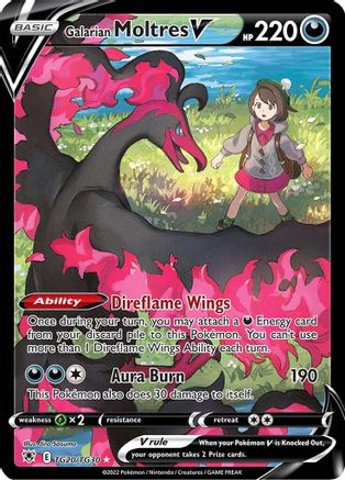 Galarian Moltres V (TG20/30) [SWSH10 Astral Radiance Trainer Gallery] Holofoil - Ultra Rare