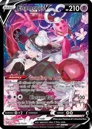 Enamorus V (TG18/30) [SWSH11 Lost Origin Trainer Gallery] Holofoil - Ultra Rare