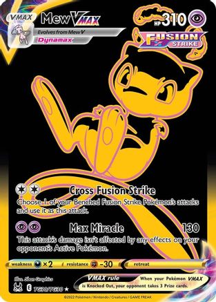 Mew VMAX (Secret) (TG30/30) [SWSH11 Lost Origin Trainer Gallery] Holofoil - Secret Rare