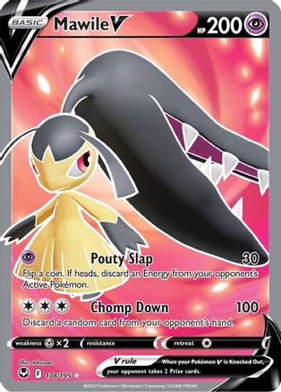 Mawile V (Full Art) (178/195) [SWSH12 Silver Tempest] Holofoil - Ultra Rare