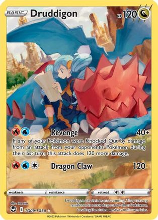 Druddigon (TG09/30) [SWSH12 Silver Tempest Trainer Gallery] Holofoil - Ultra Rare