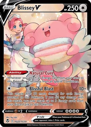 Blissey V (TG22/30) [SWSH12 Silver Tempest Trainer Gallery] Holofoil - Ultra Rare