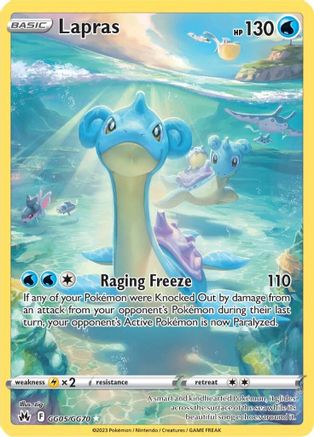 Lapras (GG05/70) [SWSH Crown Zenith Galarian Gallery] Holofoil - Ultra Rare