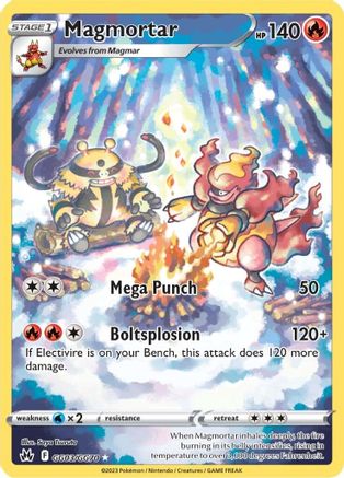 Magmortar (GG03/70) [SWSH Crown Zenith Galarian Gallery] Holofoil - Ultra Rare