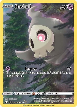 Duskull (GG28/70) [SWSH Crown Zenith Galarian Gallery] Holofoil - Ultra Rare