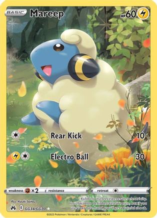 Mareep (GG34/70) [SWSH Crown Zenith Galarian Gallery] Holofoil - Ultra Rare
