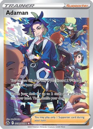 Adaman (GG57/70) [SWSH Crown Zenith Galarian Gallery] Holofoil - Ultra Rare