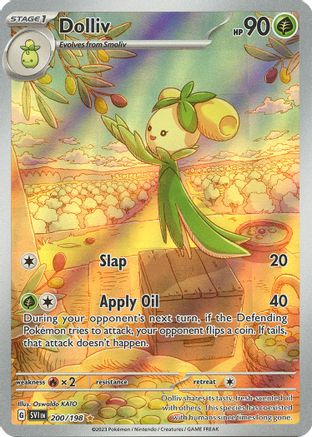 Dolliv (200/198) [SV01 Scarlet & Violet Base Set] Holofoil - Illustration Rare