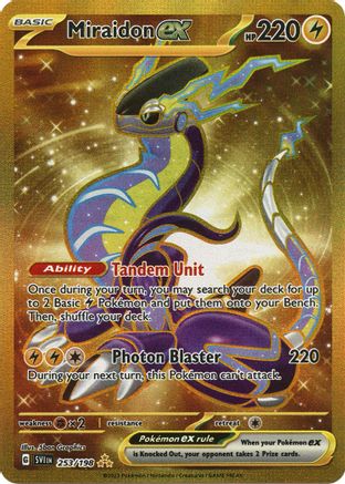 Miraidon ex (253/198) [SV01 Scarlet & Violet Base Set] Holofoil - Hyper Rare