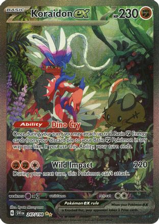Koraidon ex (247/198) [SV01 Scarlet & Violet Base Set] Holofoil - Special Illustration Rare