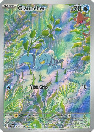 Clauncher (205/198) [SV01 Scarlet & Violet Base Set] Holofoil - Illustration Rare