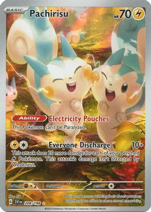 Pachirisu (208/198) [SV01 Scarlet & Violet Base Set] Holofoil - Illustration Rare