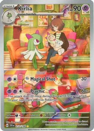 Kirlia (212/198) [SV01 Scarlet & Violet Base Set] Holofoil - Illustration Rare