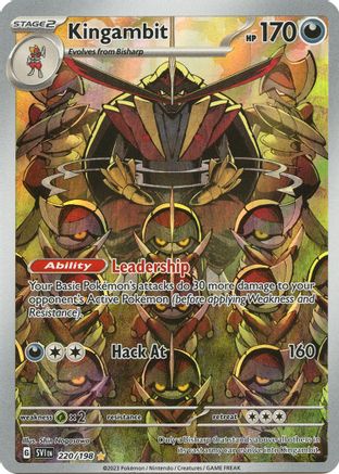 Kingambit (220/198) [SV01 Scarlet & Violet Base Set] Holofoil - Illustration Rare
