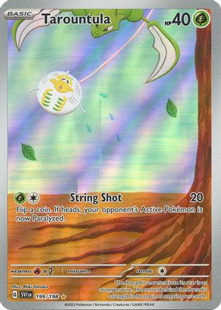 Tarountula (199/198) [SV01 Scarlet & Violet Base Set] Holofoil - Illustration Rare