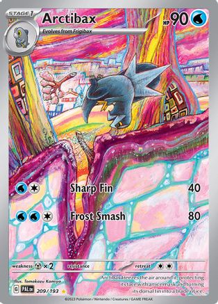 Arctibax (209/193) [SV02 Paldea Evolved] Holofoil - Illustration Rare
