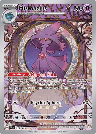 Mismagius (212/193) [SV02 Paldea Evolved] Holofoil - Illustration Rare