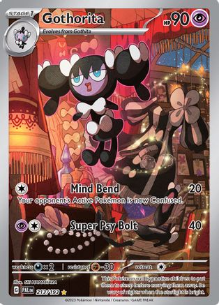 Gothorita (213/193) [SV02 Paldea Evolved] Holofoil - Illustration Rare