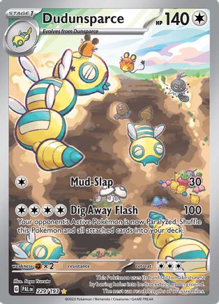 Dudunsparce (229/193) [SV02 Paldea Evolved] Holofoil - Illustration Rare