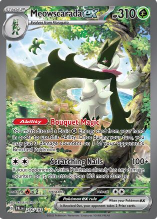 Meowscarada ex (256/193) [SV02 Paldea Evolved] Holofoil - Special Illustration Rare