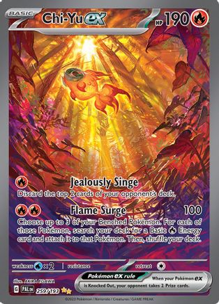 Chi-Yu ex (259/193) [SV02 Paldea Evolved] Holofoil - Special Illustration Rare