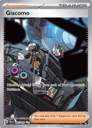 Giacomo (267/193) [SV02 Paldea Evolved] Holofoil - Special Illustration Rare
