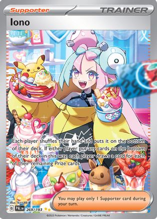 Iono (269/193) [SV02 Paldea Evolved] Holofoil - Special Illustration Rare