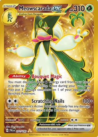 Meowscarada ex (271/193) [SV02 Paldea Evolved] Holofoil - Hyper Rare