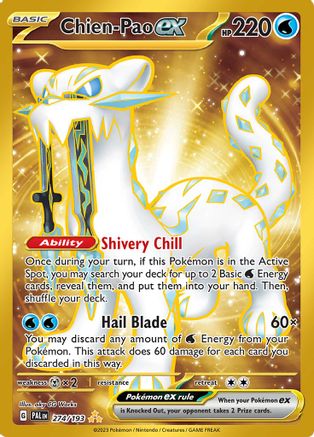 Chien-Pao ex (274/193) [SV02 Paldea Evolved] Holofoil - Hyper Rare