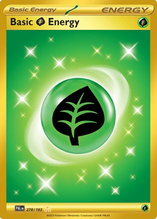 Basic Grass Energy (278/193) [SV02 Paldea Evolved] Holofoil - Hyper Rare
