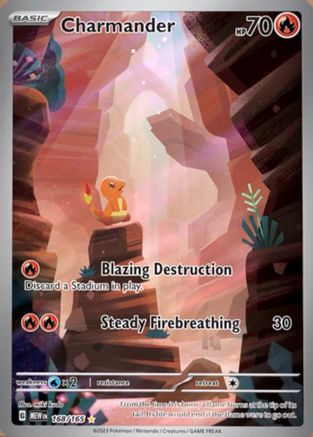 Charmander (168/165) [SV Scarlet & Violet 151] Holofoil - Illustration Rare