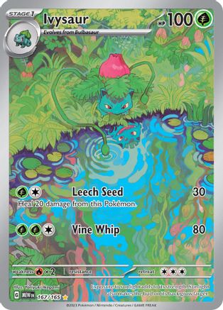 Ivysaur (167/165) [SV Scarlet & Violet 151] Holofoil - Illustration Rare