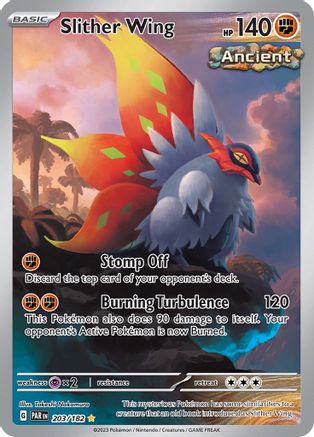 Slither Wing (203/182) [SV04 Paradox Rift] Holofoil - Illustration Rare