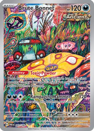 Brute Bonnet (207/182) [SV04 Paradox Rift] Holofoil - Illustration Rare