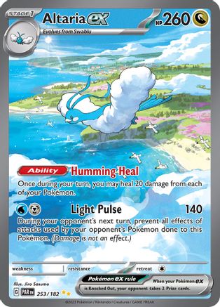 Altaria ex (253/182) [SV04 Paradox Rift] Holofoil - Special Illustration Rare