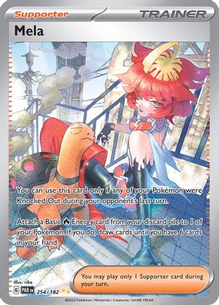 Mela (254/182) [SV04 Paradox Rift] Holofoil - Special Illustration Rare