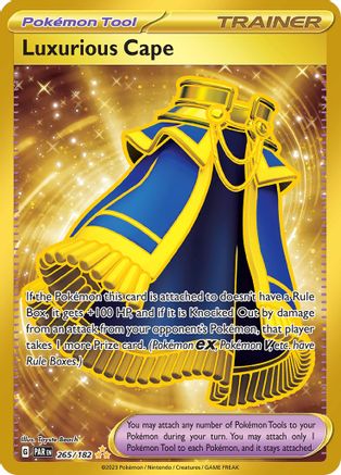 Luxurious Cape (265/182) [SV04 Paradox Rift] Holofoil - Hyper Rare